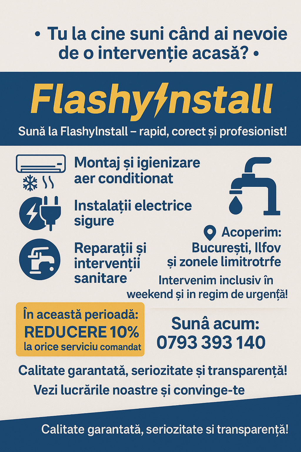 Logo Flashyinstall  - Construcții