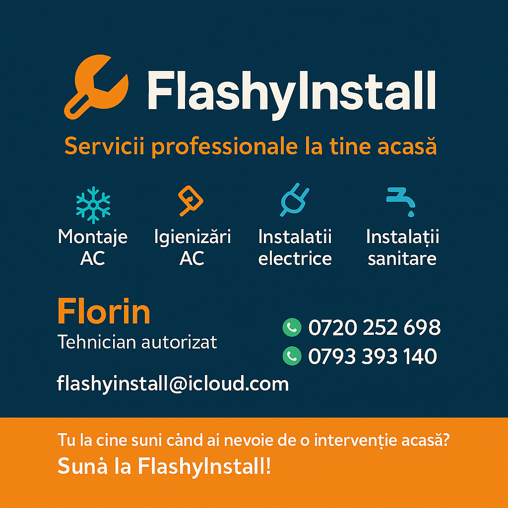 Flashyinstall  - Construcții din Sector 3