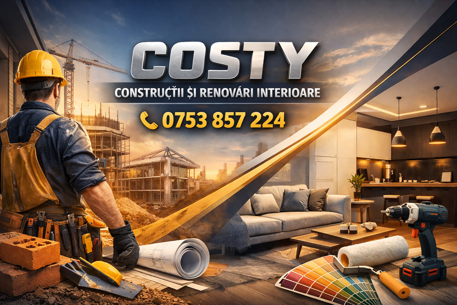 Costy construcții si amenajări interioare  - Construcții din Şomcuţa Mare