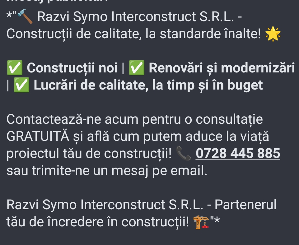 Renovări - Construcții din Arad