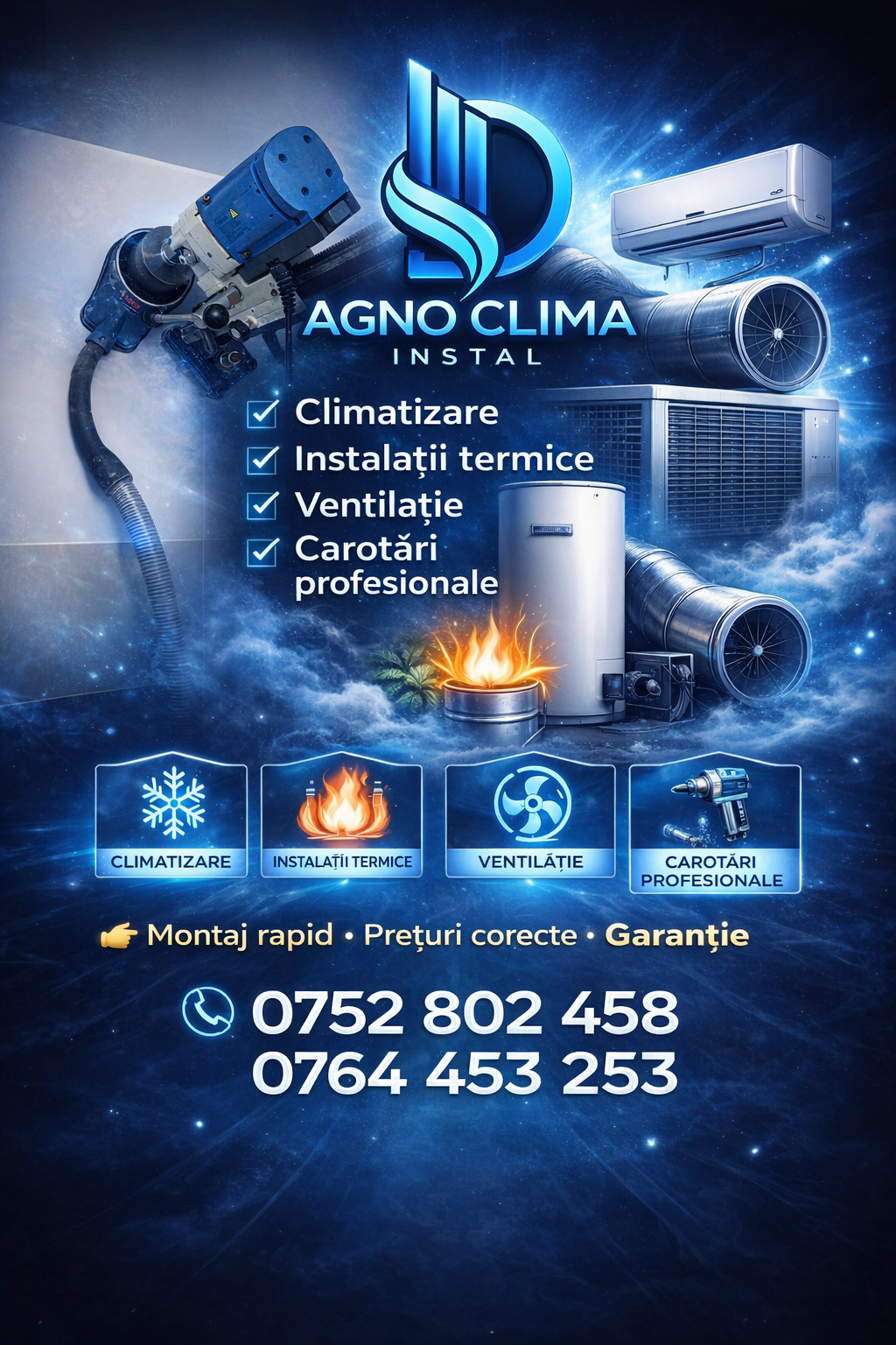 Logo Agnoclima - Construcții